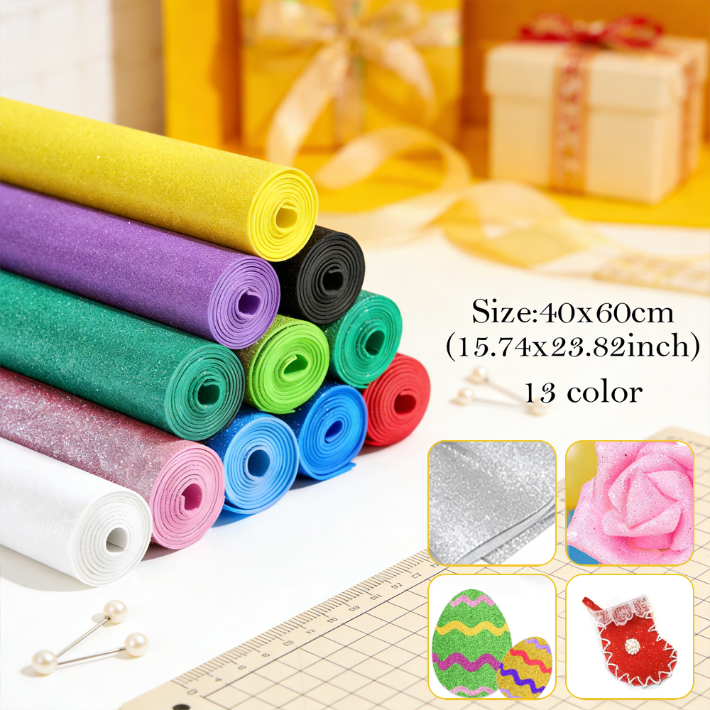1pcs Sparkling Golds EVA Foam  – Eva Foam Sheet Bewertung und Preis
