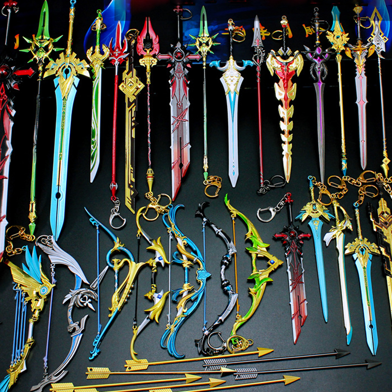 Impact Sword Keychains Cosplay – Keyblade Cosplay Prop Bewertung und Preis