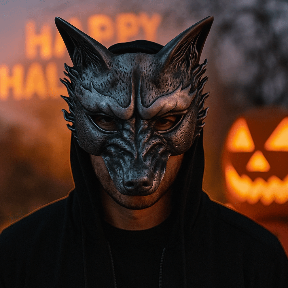 Punk Wolf Halloween Mask Anima – Cosplay Prop Foam Bewertung und Preis