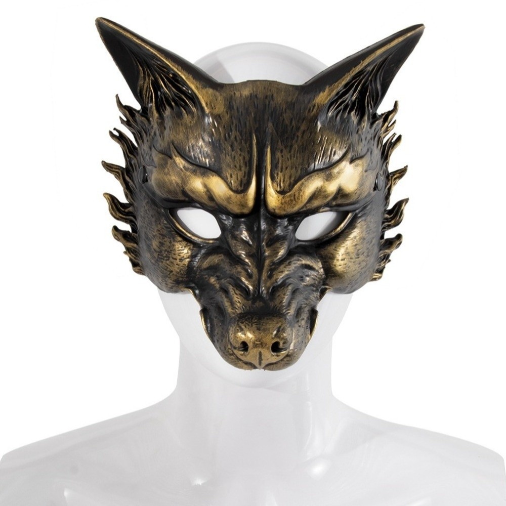 Punk Wolf Halloween Mask Anima – Cosplay Prop Foam Bewertung und Preis
