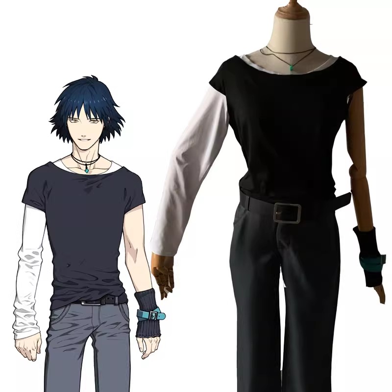 Anime Dramatical Murder Ren Co – Anaxa Cosplay Prop Bewertung und Preis