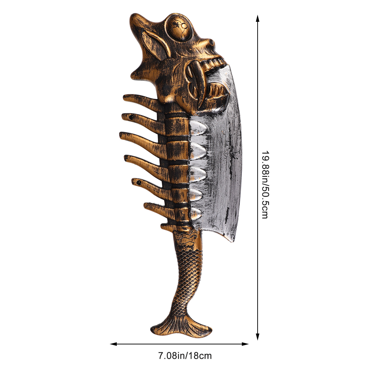 1Pcs Fishbone Design Plastic H – Fishbones Cosplay Prop Bewertung und Preis