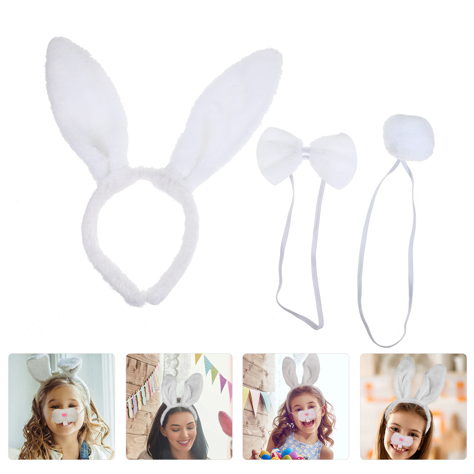 1Set Rabbit Ear Headband Set P – Cosplay Material For Prop Bewertung und Preis