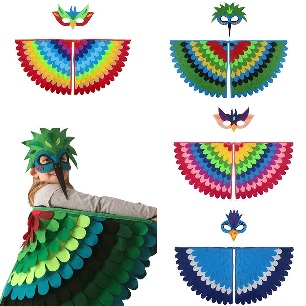 Cute Owl Wings Costume Animal  – Cosplay Prop Pattern Bewertung und Preis