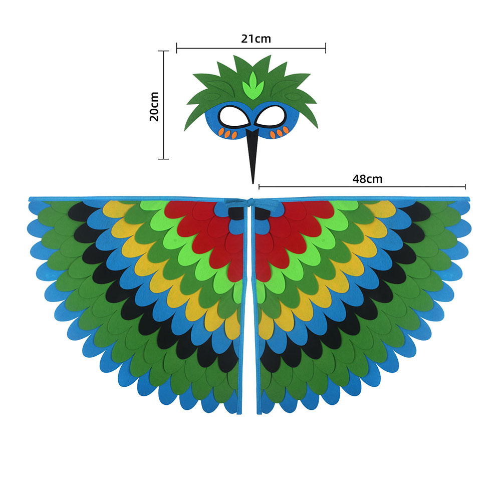 Cute Owl Wings Costume Animal  – Cosplay Prop Pattern Bewertung und Preis