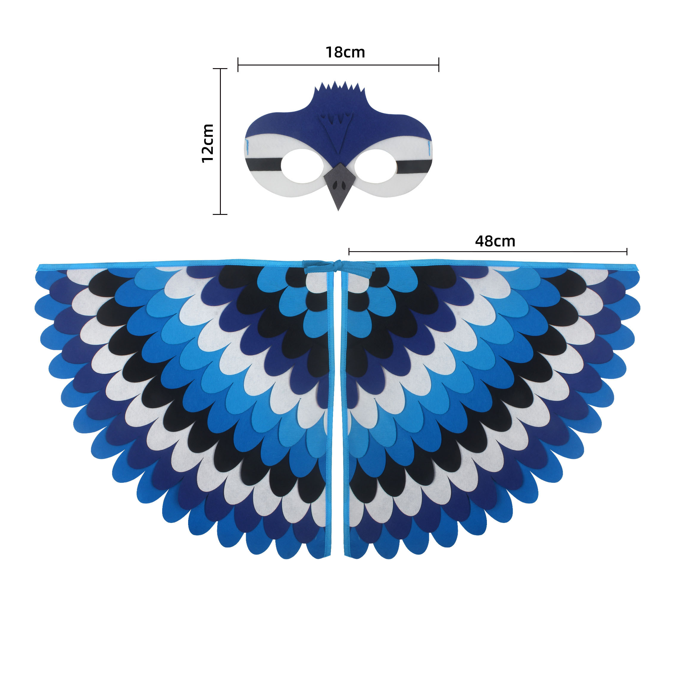 Cute Owl Wings Costume Animal  – Cosplay Prop Pattern Bewertung und Preis