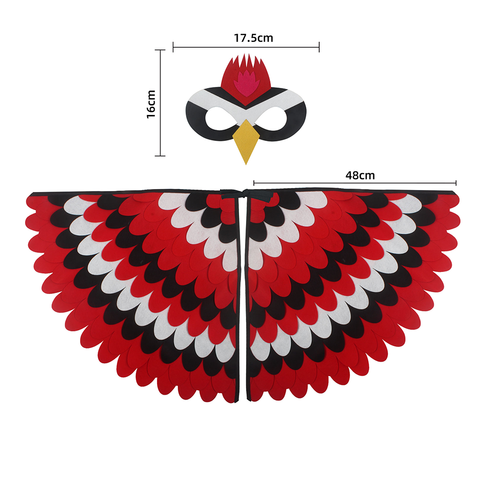 Cute Owl Wings Costume Animal  – Cosplay Prop Pattern Bewertung und Preis