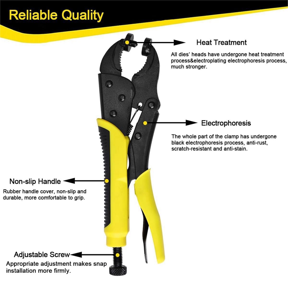 【AT48】 NEW Heavy Duty Snap Fas – Snap Plier Setter Bewertung und Preis