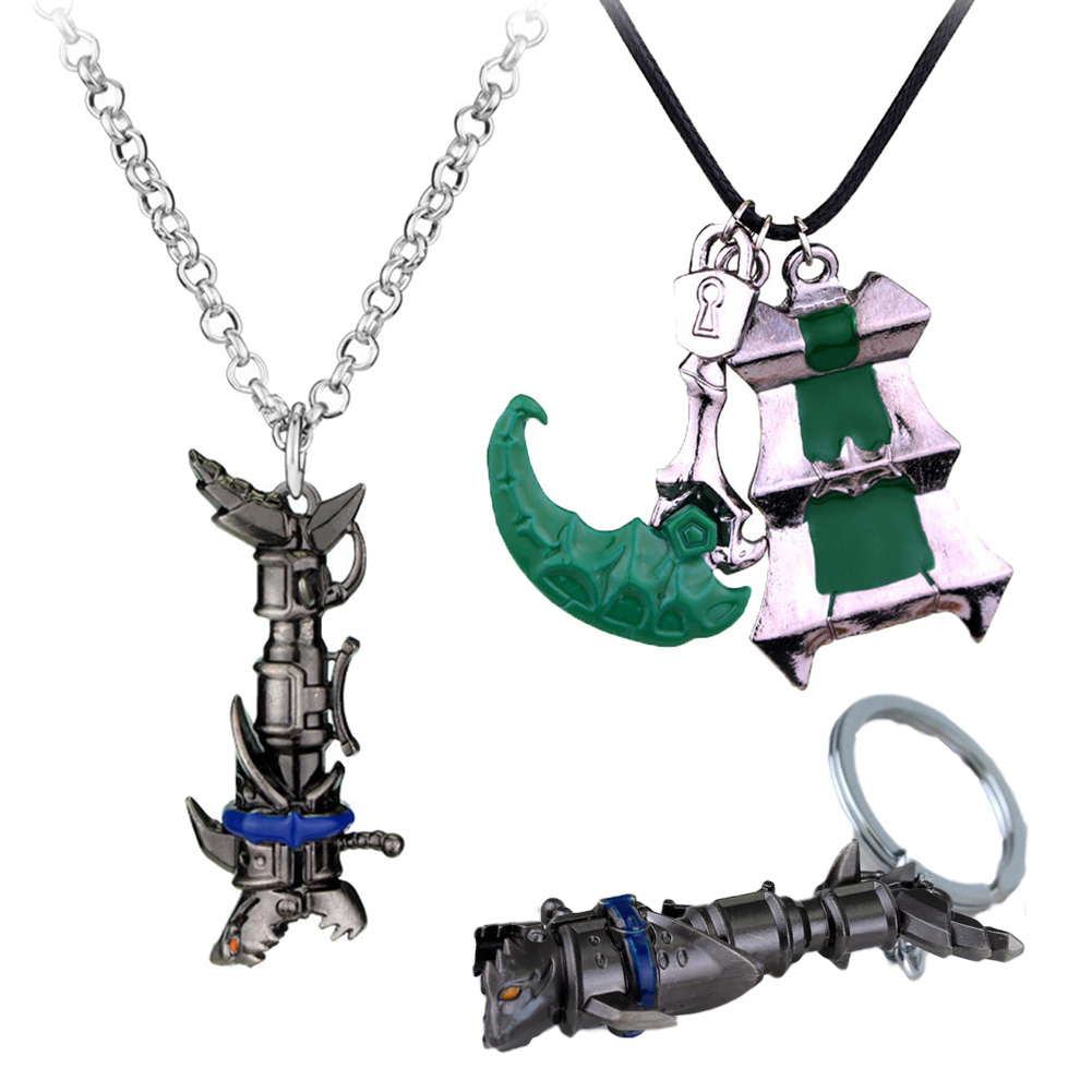 Fancy Dress Game LoL Arcane Ji – Fishbones Cosplay Prop Bewertung und Preis
