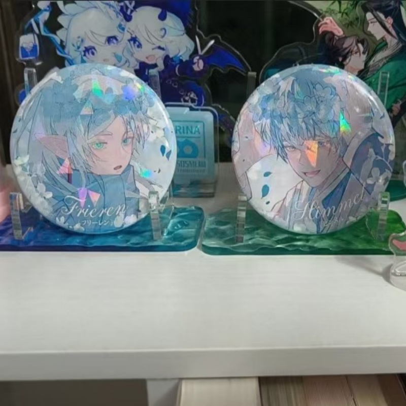 Anime Frieren Himmel Badge Car – Frieren Cosplay Prop Bewertung und Preis