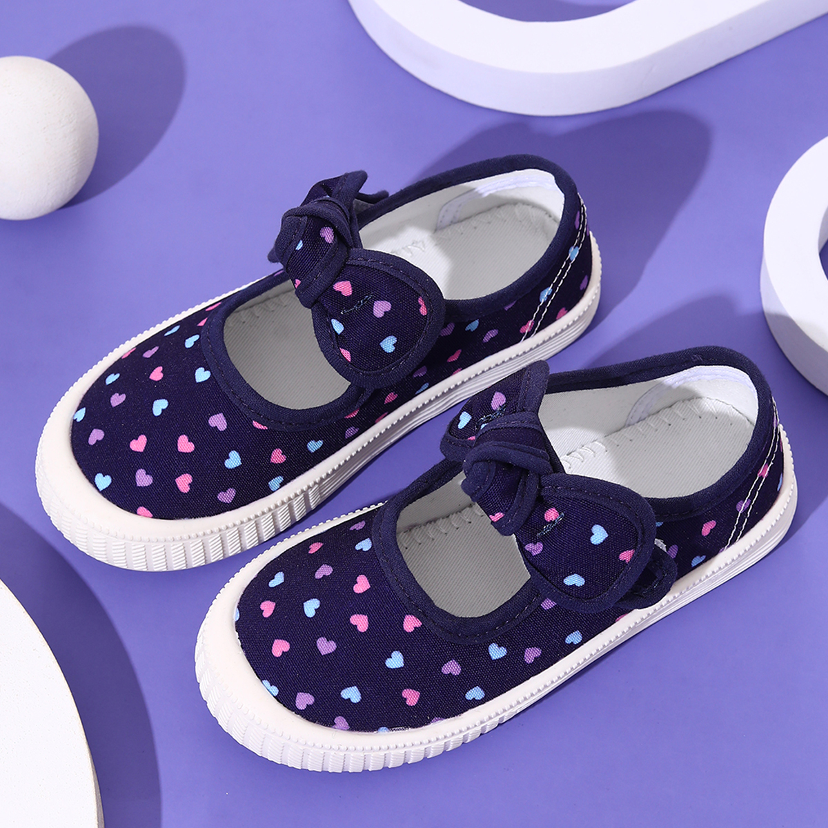 Girls' Canvas Shoes, Casual Sn – Velcro Hook Loop Bewertung und Preis