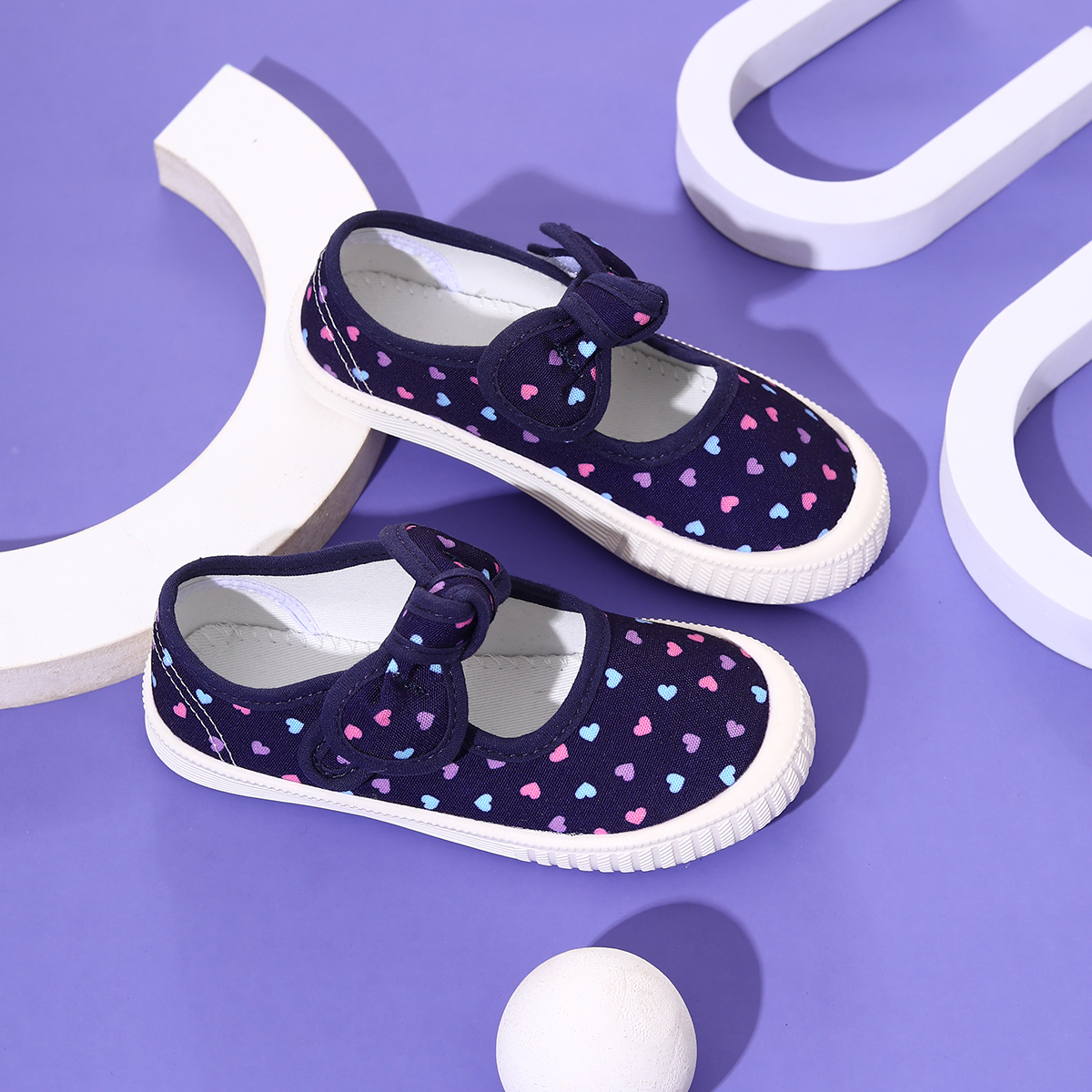 Girls' Canvas Shoes, Casual Sn – Velcro Hook Loop Bewertung und Preis