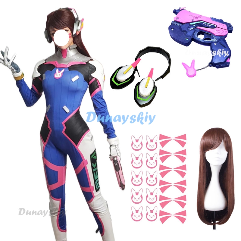 Anime Woman Jumpsuit Tights Dv – Dva Cosplay Prop Bewertung und Preis