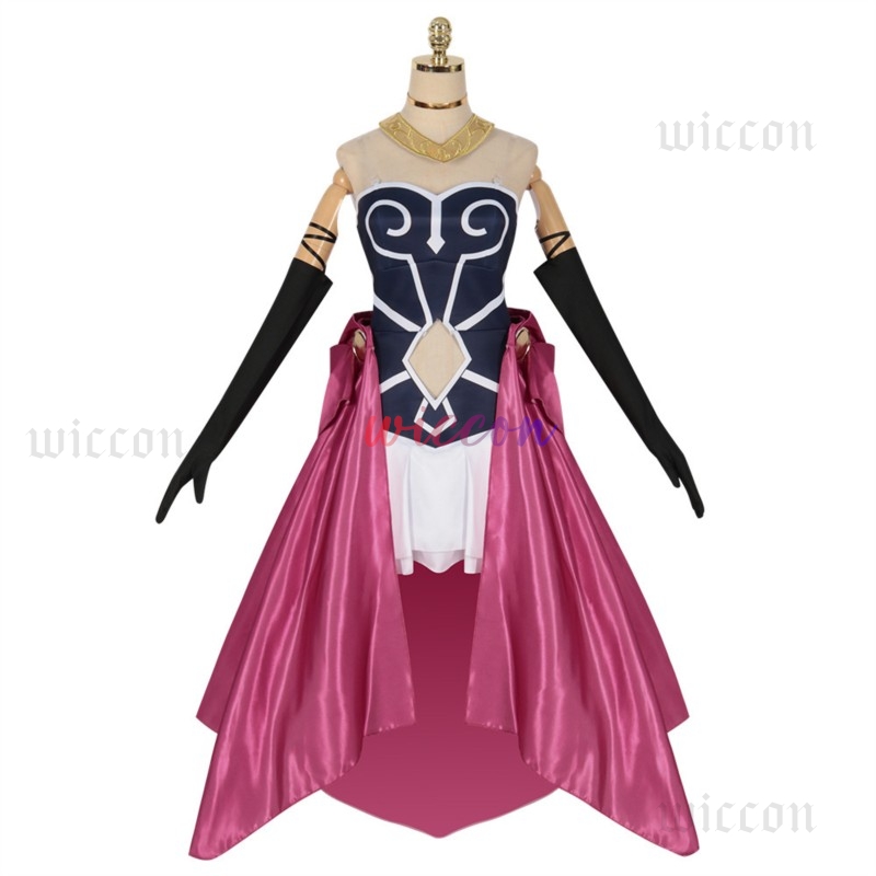 Aura Cosplay Costume Dress Ani – Frieren Cosplay Prop Bewertung und Preis