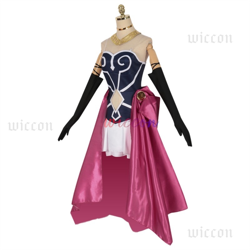 Aura Cosplay Costume Dress Ani – Frieren Cosplay Prop Bewertung und Preis