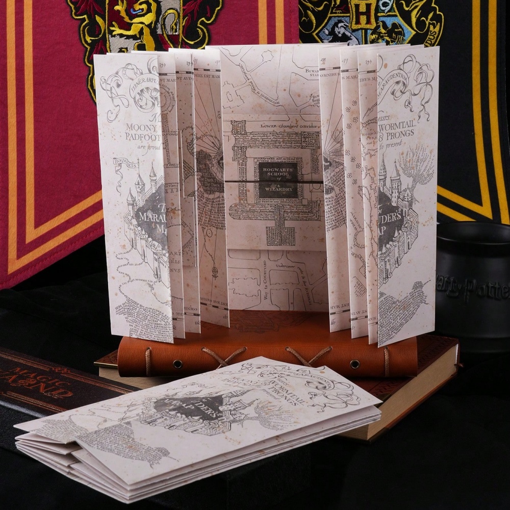 1PC Map Of The Marauder's Scho – Anime Cosplay Prop Bewertung und Preis